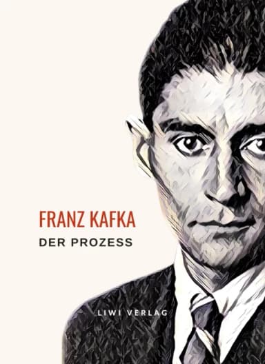 Der Prozess – Franz Kafka, Buchcover